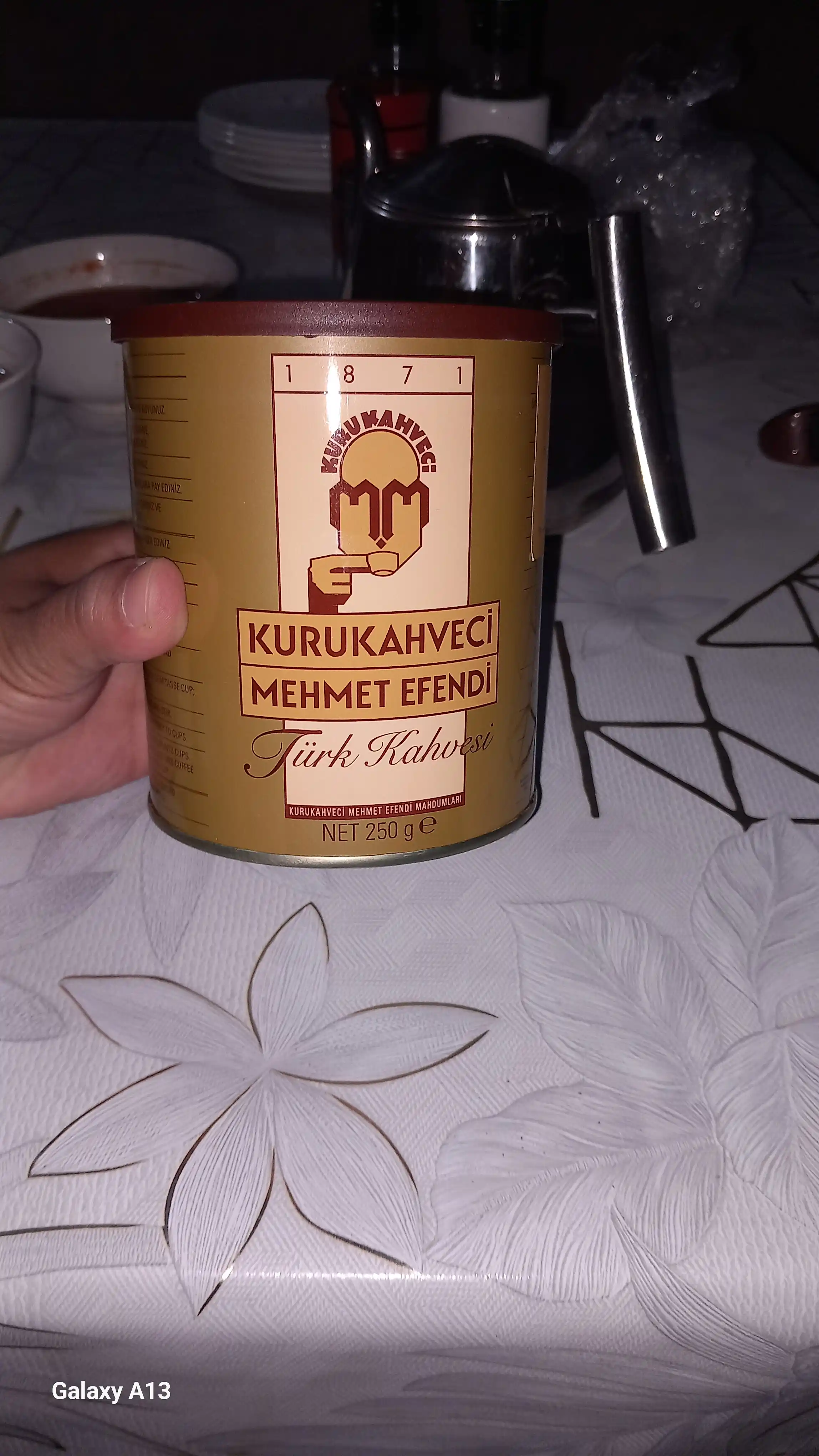 Турецкий кофе Mehmet Efendi с подарком