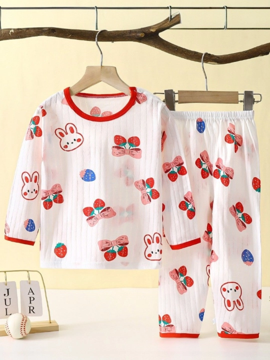 O‘g‘il bolalar va qizlar uchun pijama, 100% paxta