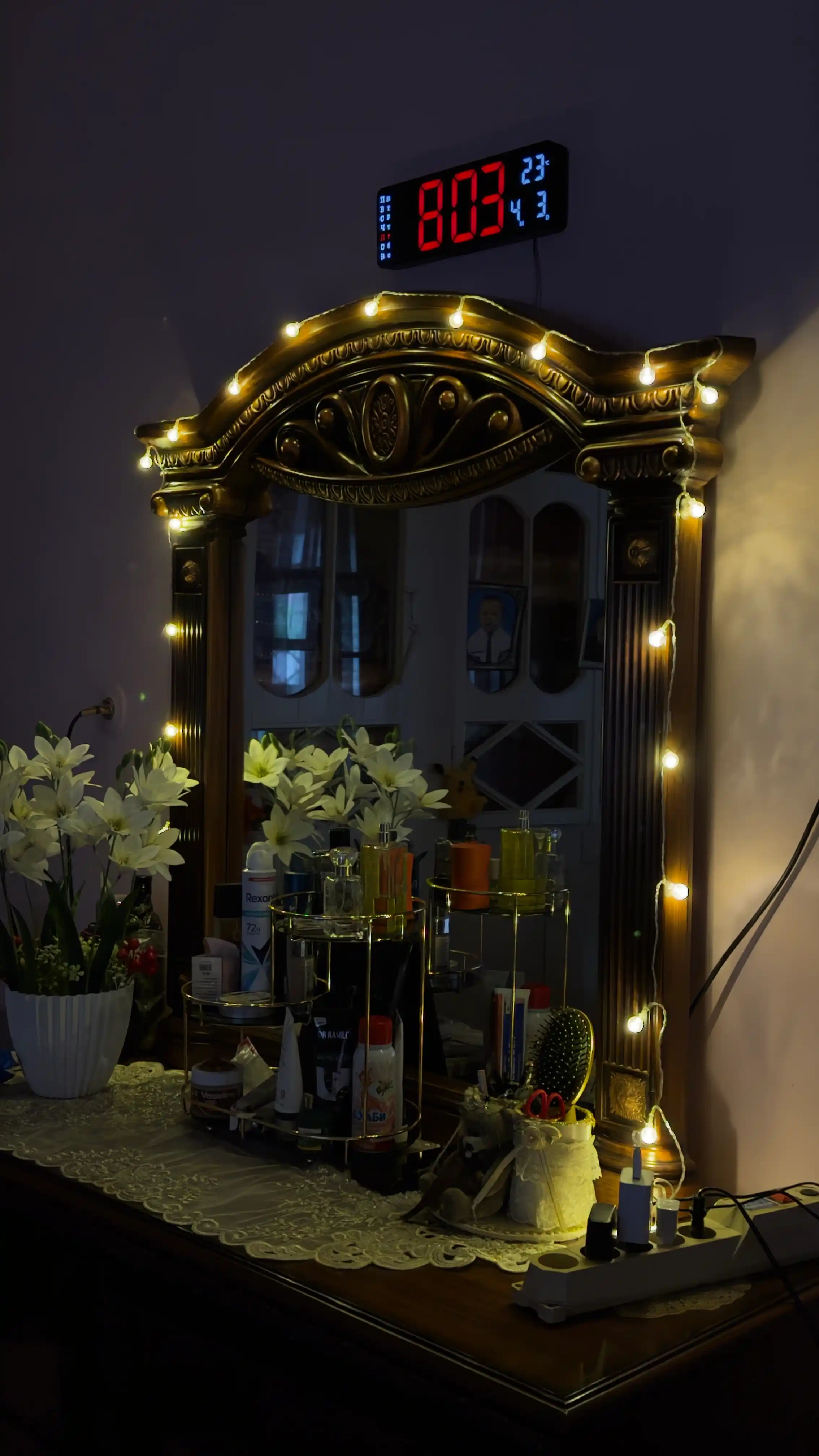 "Shariki" yangi yil LED girlyandasi, USB, archaga, derazaga, 3, 6, 10 metr