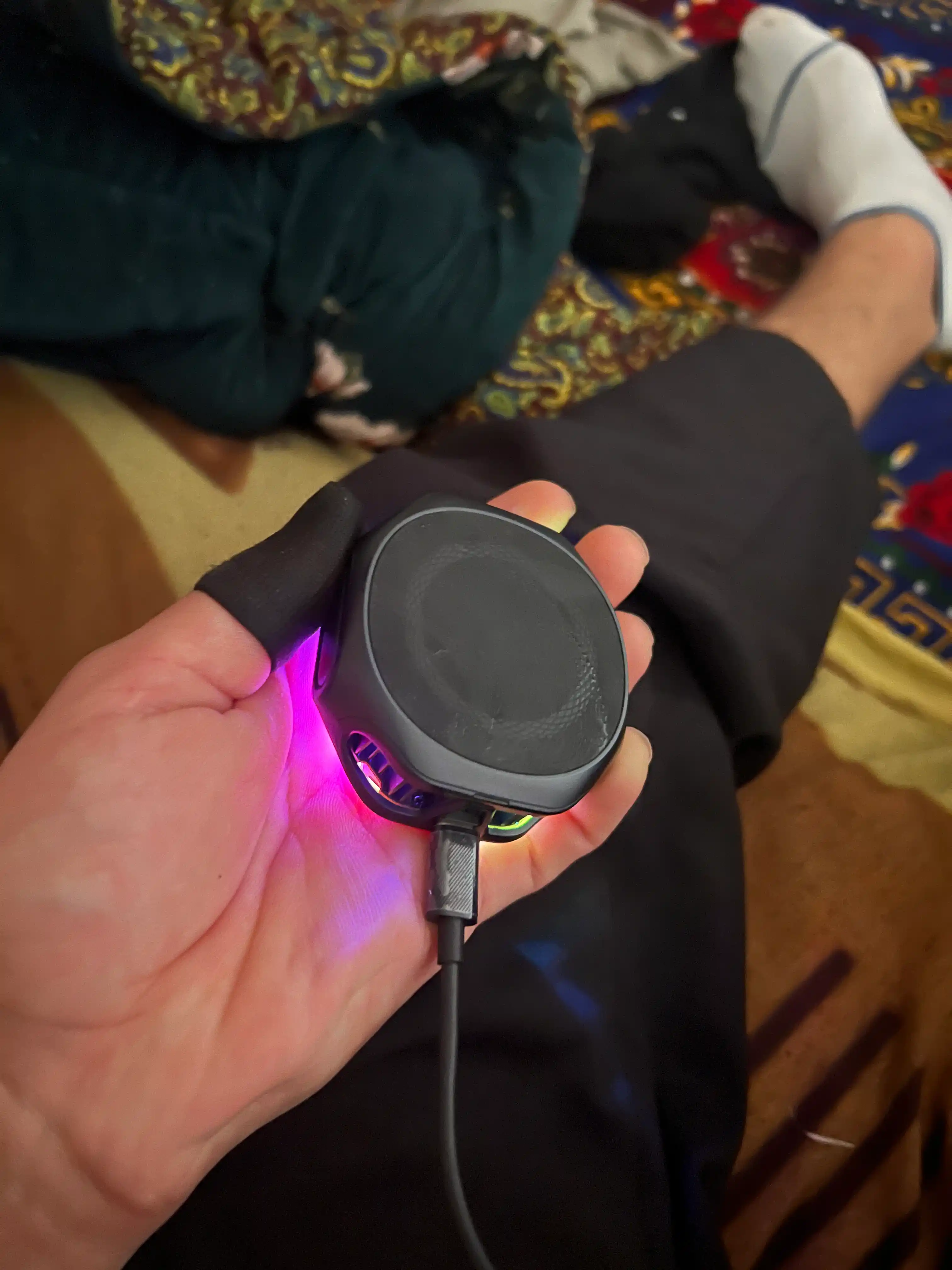 Telefon sovutgichi kuleri Black Shark Fan Cooler 3 Pro, 4 Pro RGB Lights -15°C