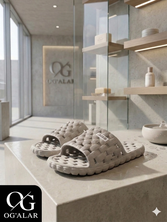 Erkaklar shippaklari, hammom va sauna uchun sirpanmaydigan shippaklar