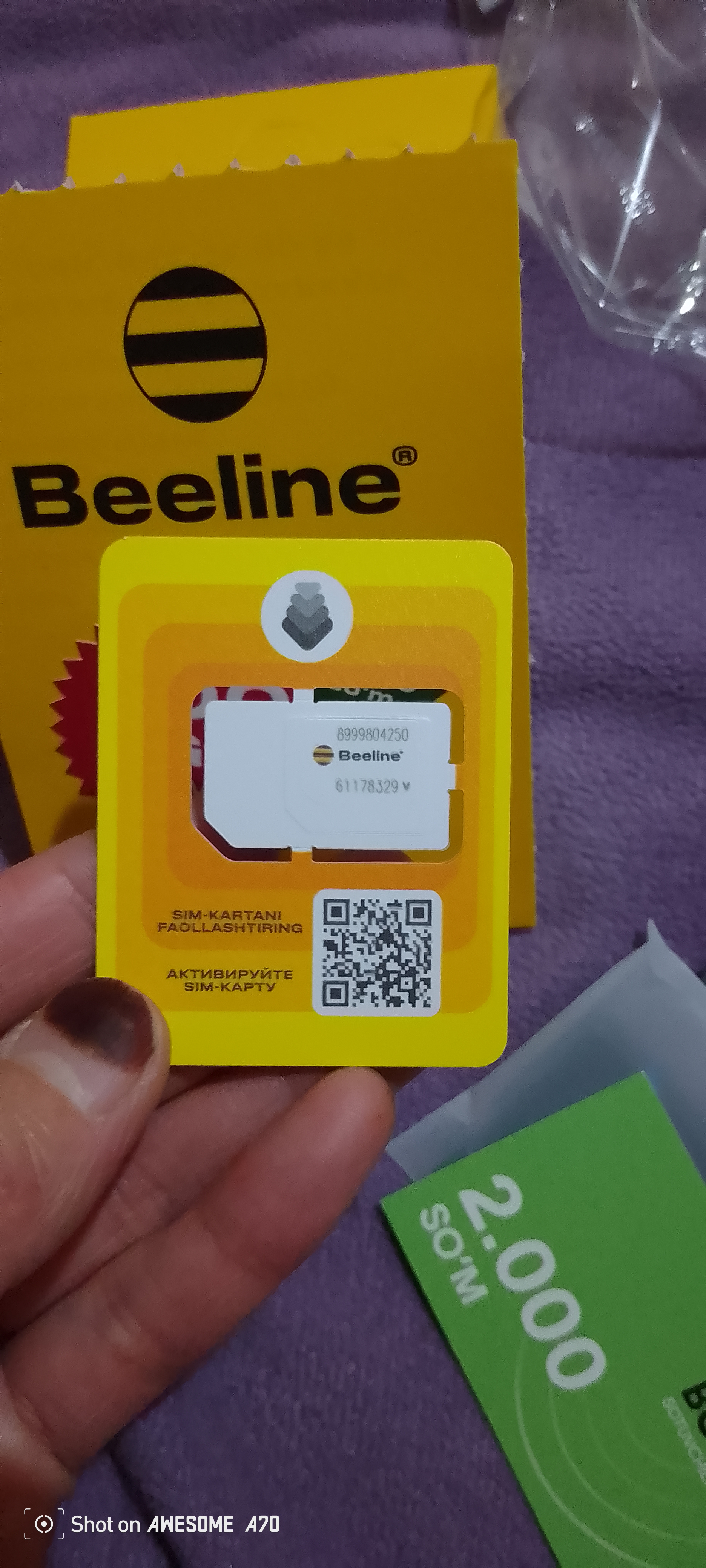SIM-карты Beeline для всех типов мобильных устройств бонус на 3 месяц 100ГБ , 15000
