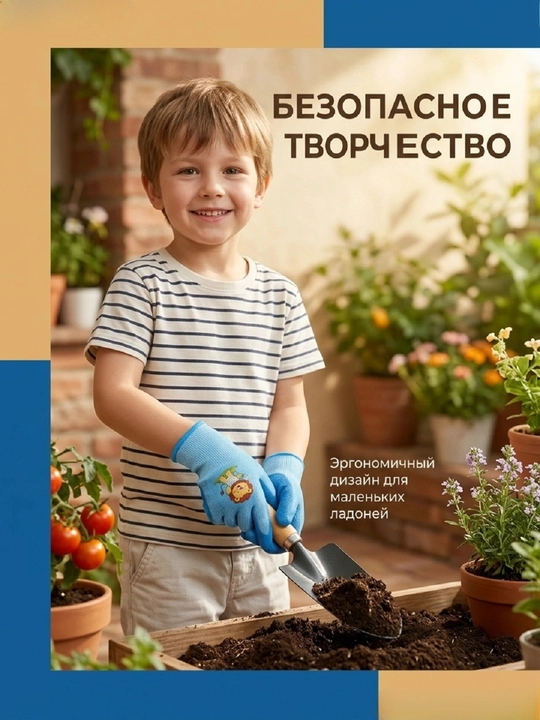 Детские защитные перчатки – противоскользящие, защита от ударов и порезов