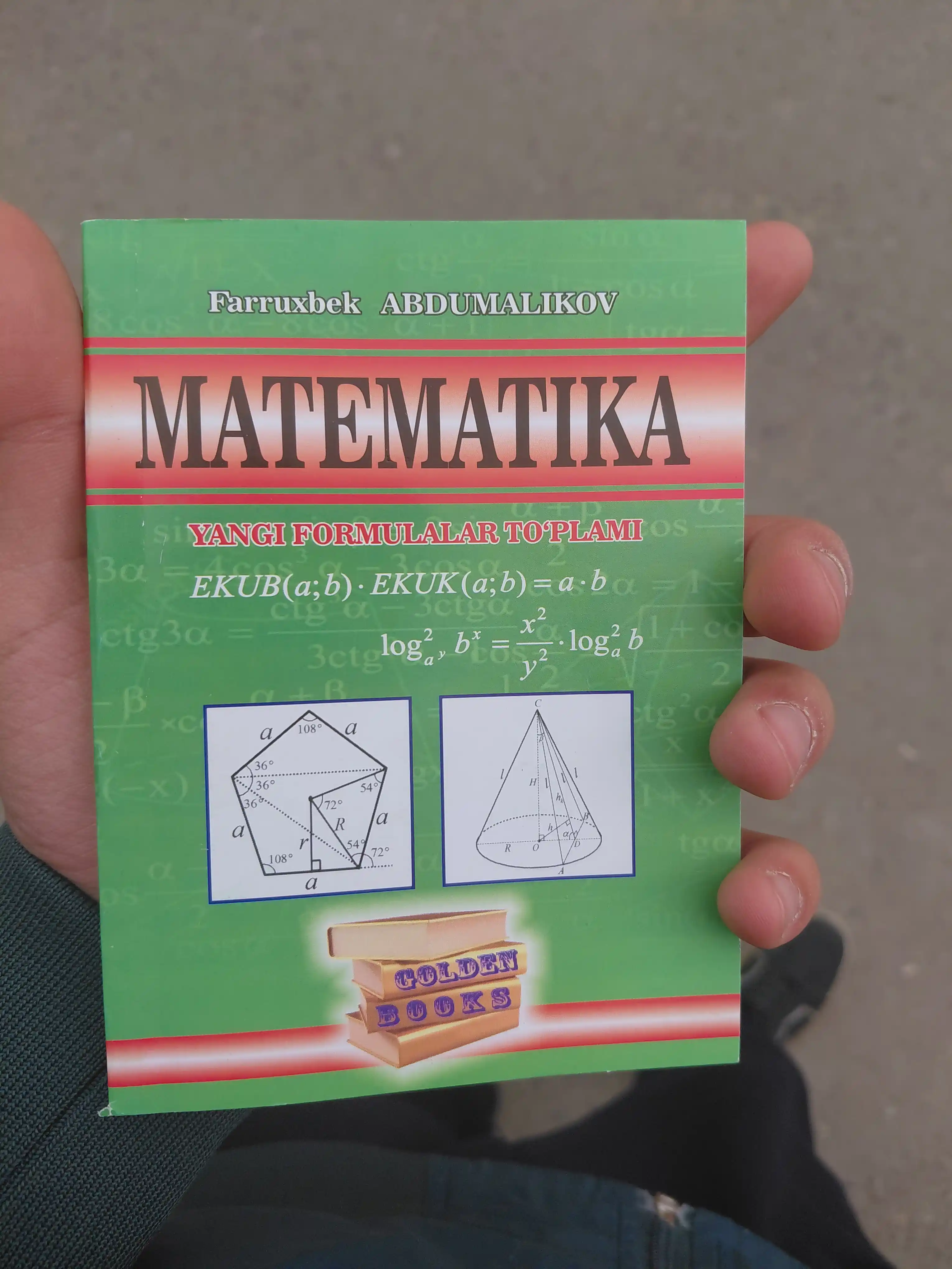 Farruxbek Abdumalikov - Matematika. Yangi formulalar to'plami