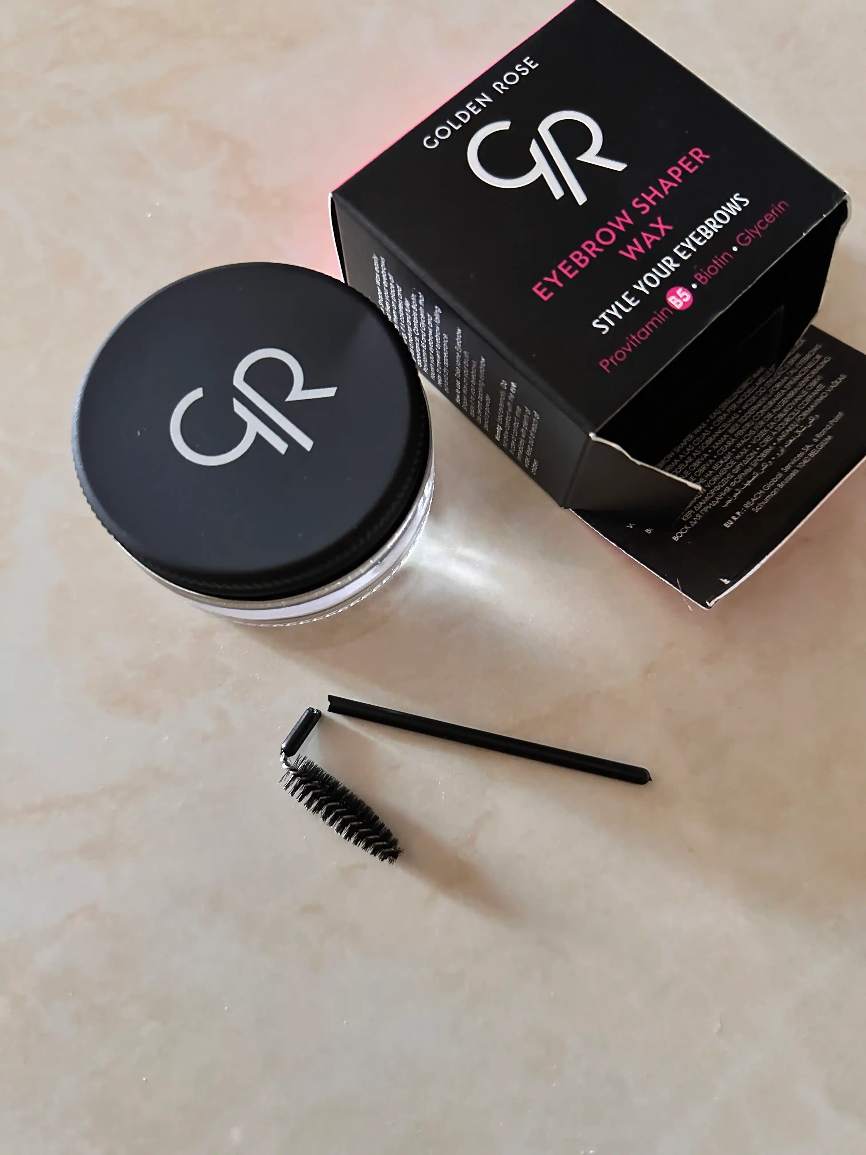 Воск для бровей прозрачный Golden rose shaper wax