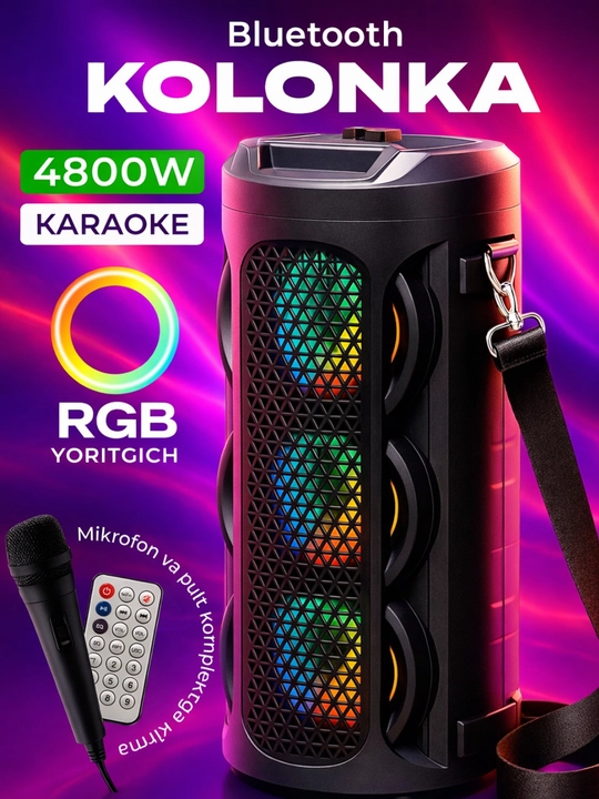 Karaoke karnay Bluetooth ZQS 6166, 14100 + mikrofon