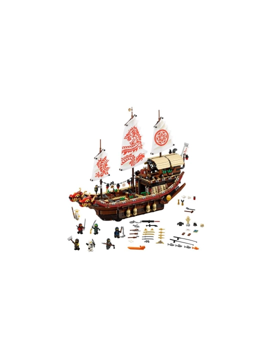 LEGO NINJAGO Destiny’s Bounty — Master Wu kemasi 70618 konstruktori, 2295 detal, 14+ - 