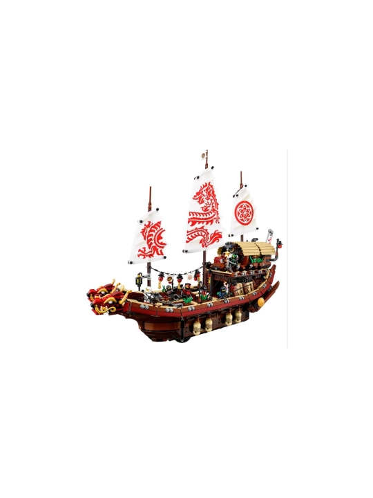 Конструктор LEGO NINJAGO Летающий корабль Мастера Ву  70618, 2295 деталей, 14+
