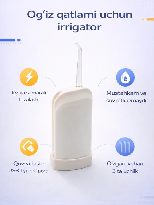 Og'iz qatlami uchun Irrigator - 