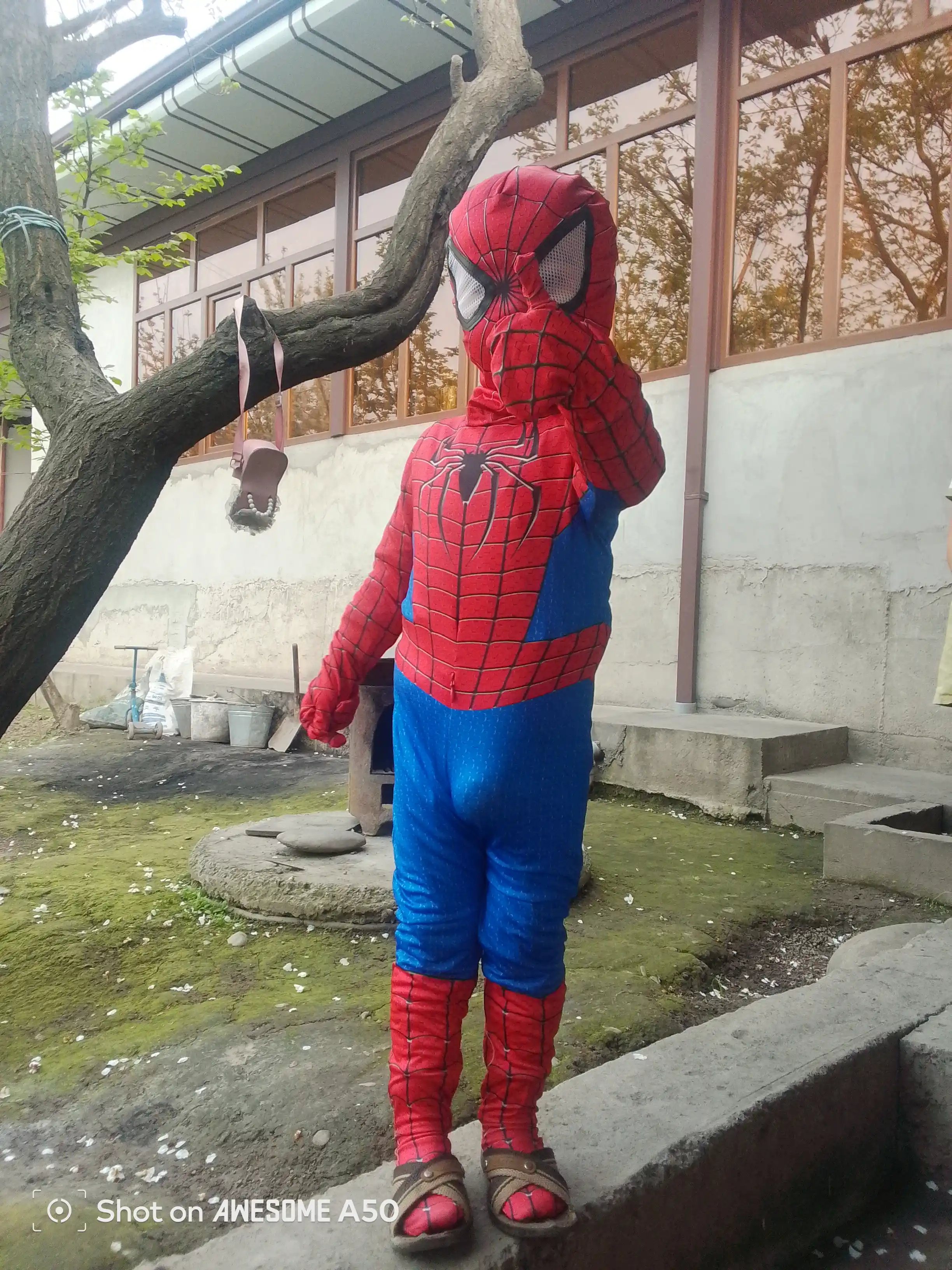 Костюм "Spider-man", стрейч, человек паук