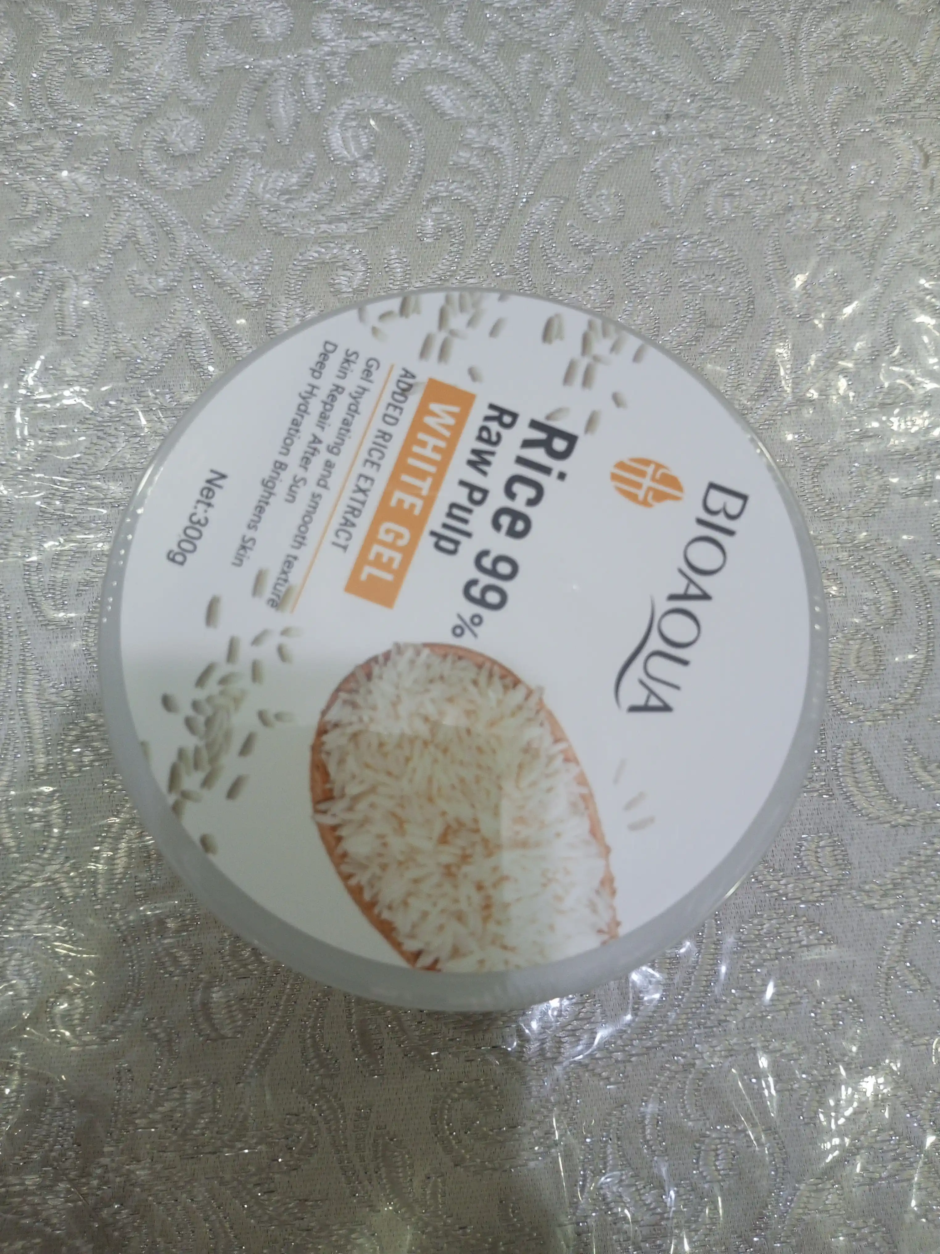 Yuz uchun gel, BIOAQUA 99% guruch ekstrakti namlovchi gel, 300 g