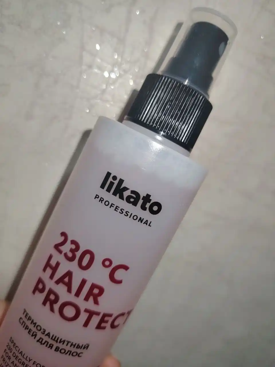 Спрей для укладки LIKATO, термозащита для волос, несмываемый, касторовое масло, 200 мл