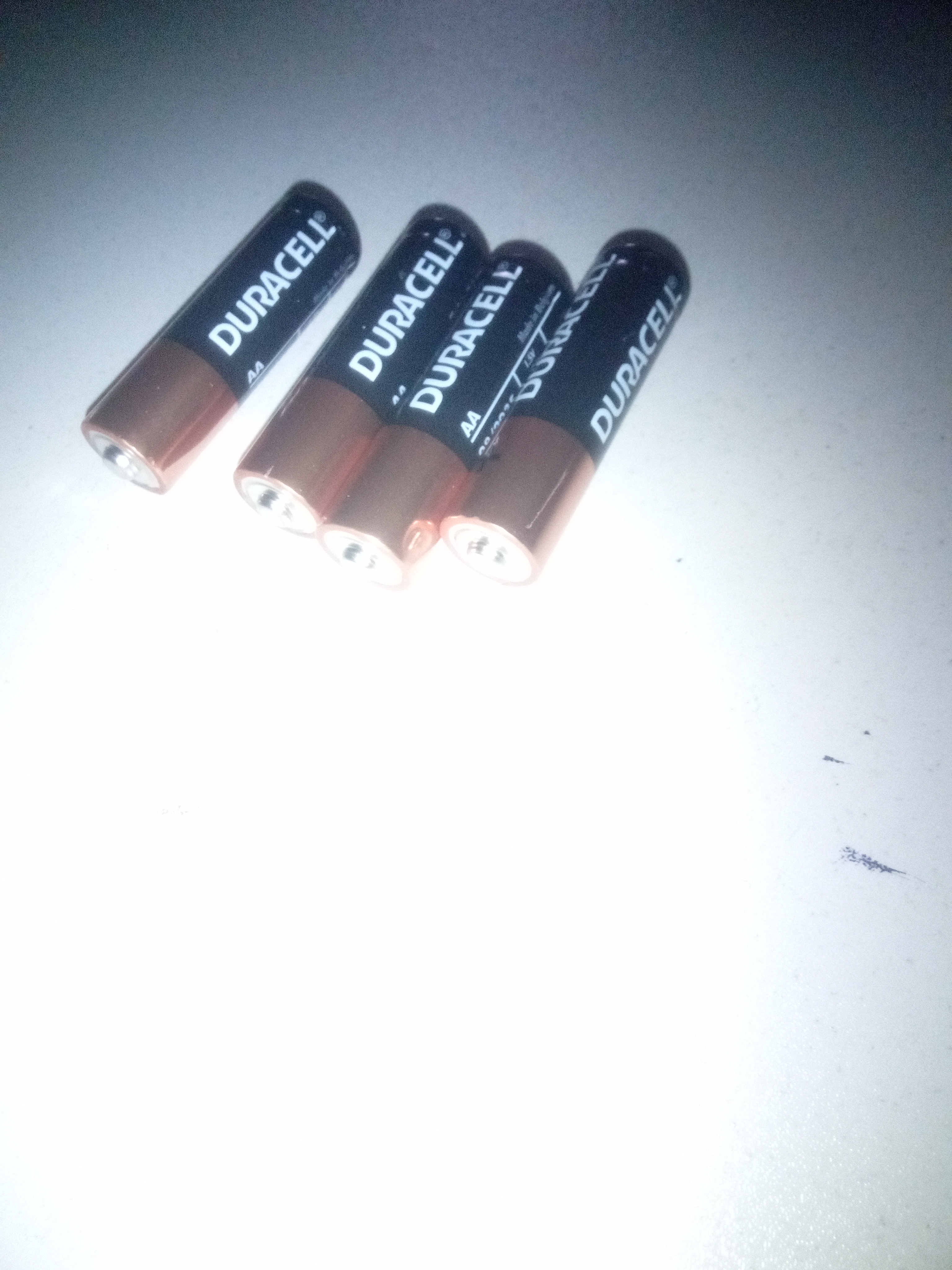 Батарейки Duracell, ААА и АА, 1,5В, 4 шт