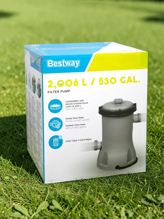 Bestway kartridj filtr-nasosi, unumdorligi - 2006 l/soat, modeli - 58383
