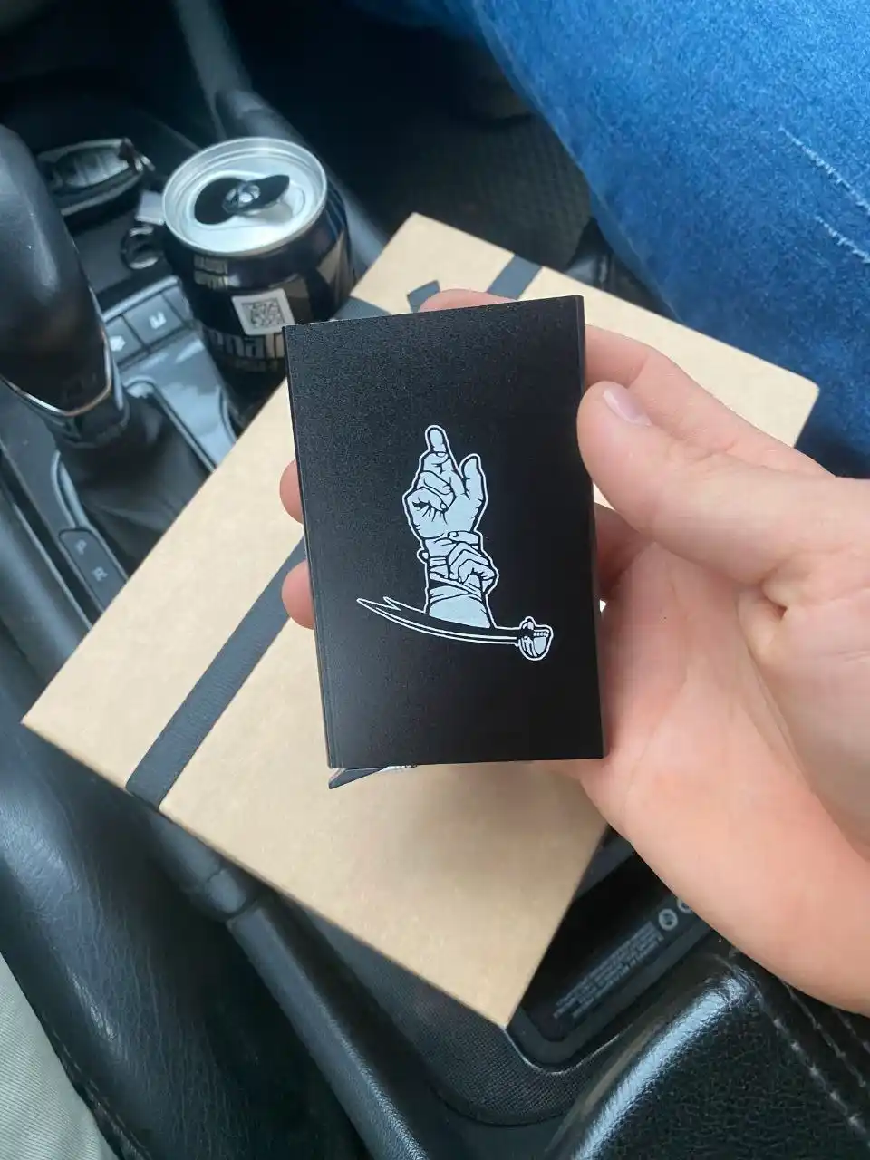 Пластиковый держатель для карт, цепочка в наборе