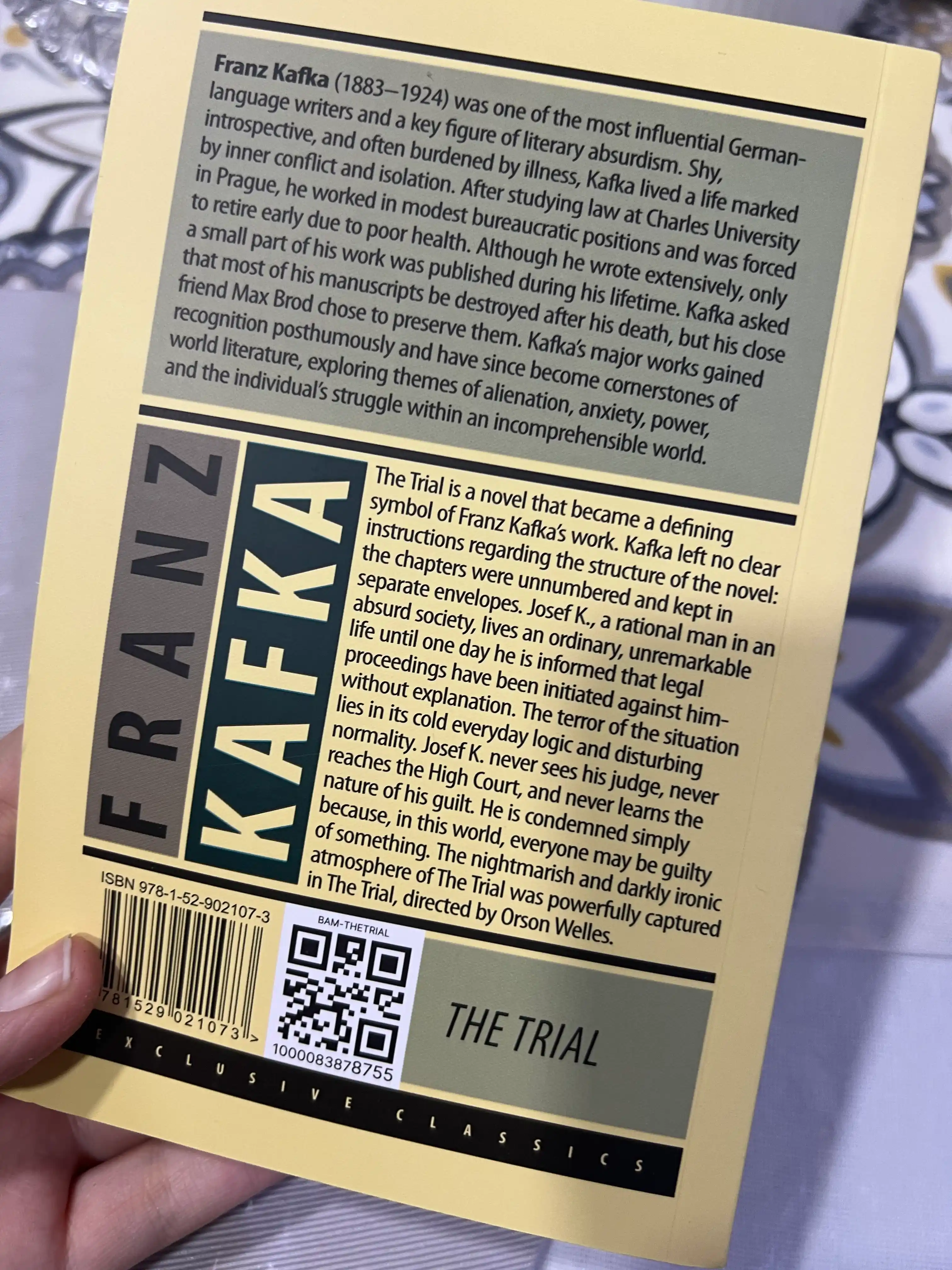 Franz Kafka: The Trial