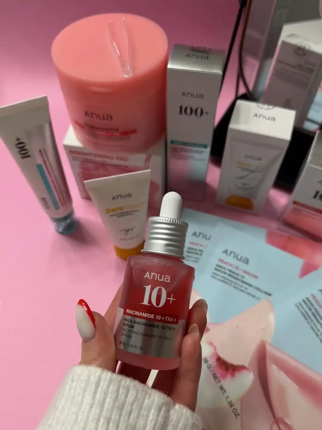 Yuz uchun zardob Anua PDRN, niacinamide, azelaic acid, pigmentatsiyaga qarshi, yaltiroqlik