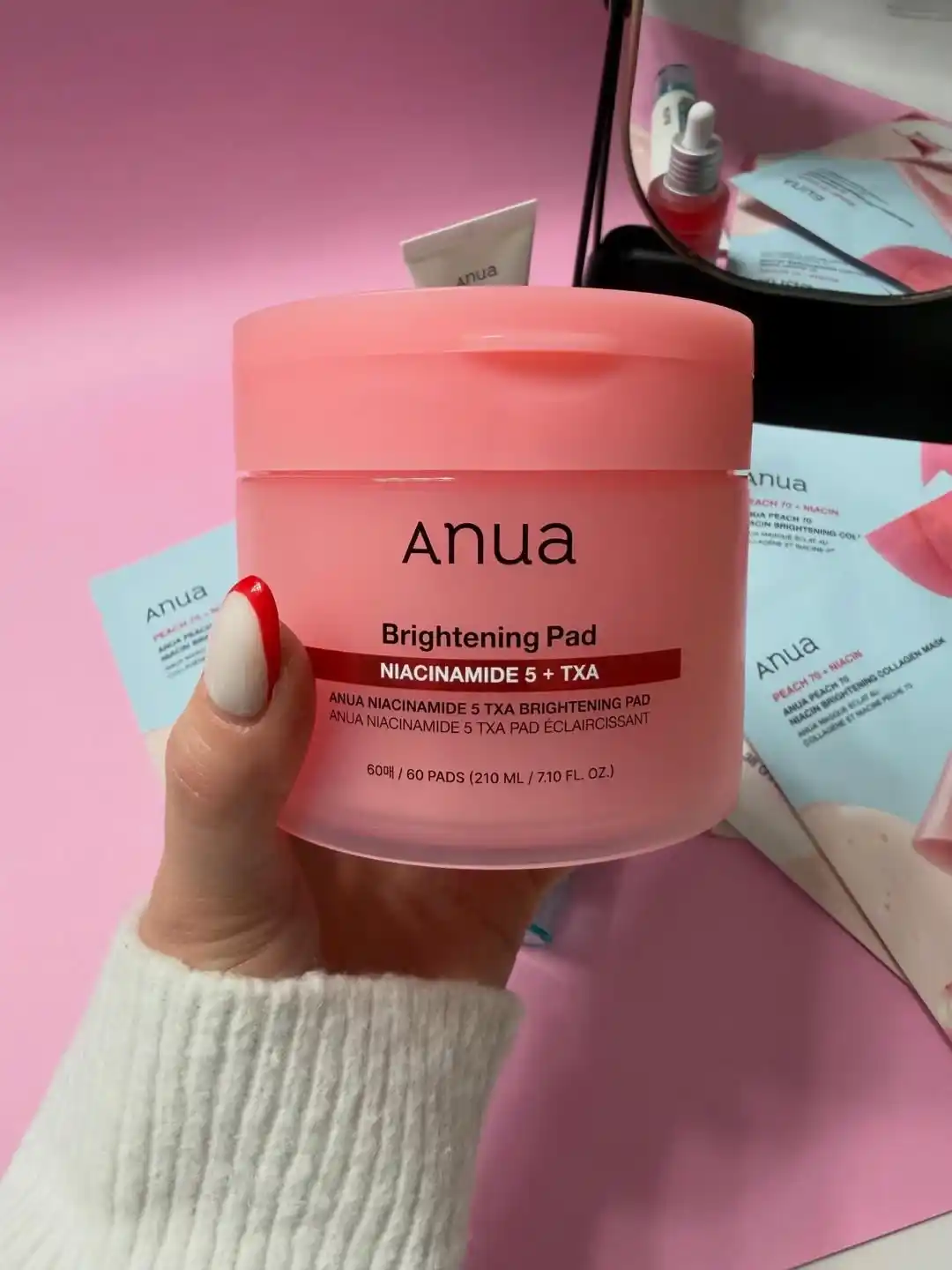 Yuz uchun zardob Anua PDRN, niacinamide, azelaic acid, pigmentatsiyaga qarshi, yaltiroqlik