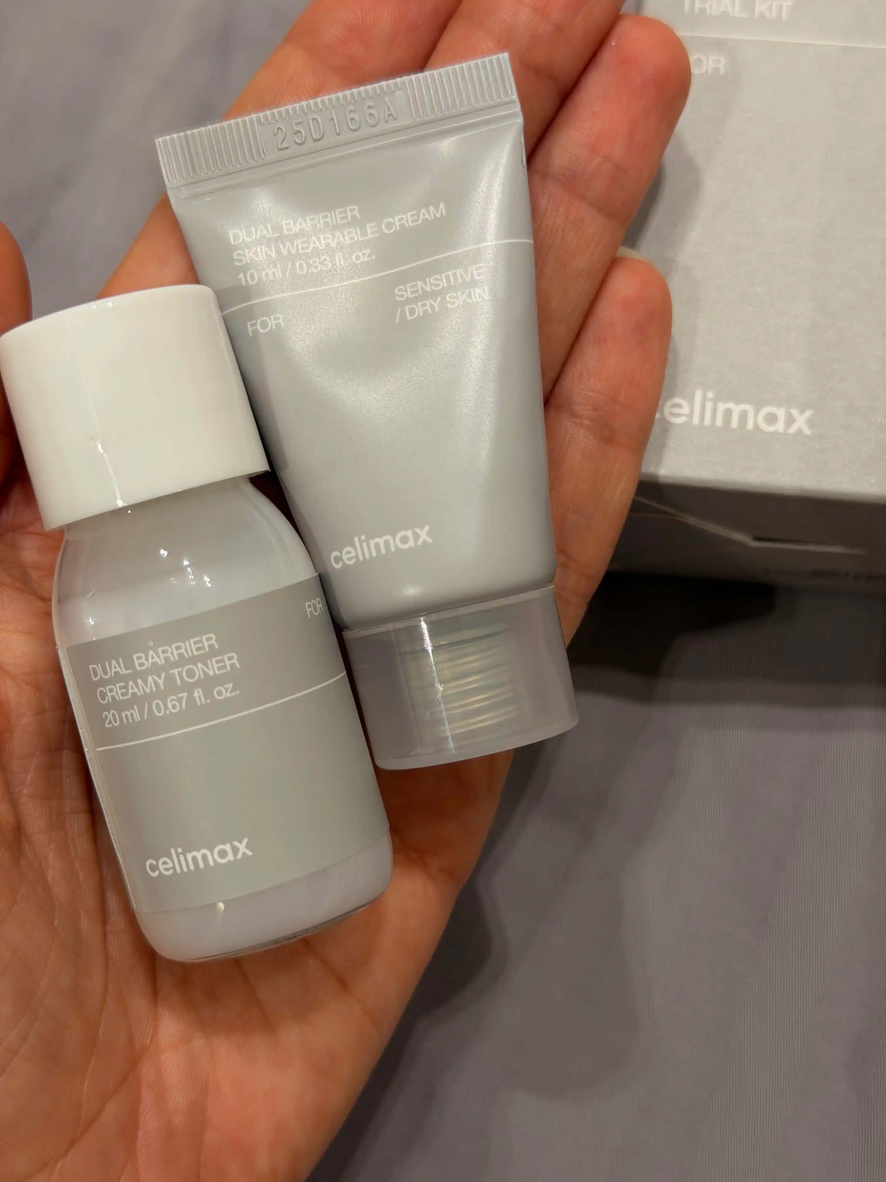 Celimax набор миниатюр для лица: Noni, Dual Barrier, Dark Spot — тонер, крем, сыворотка
