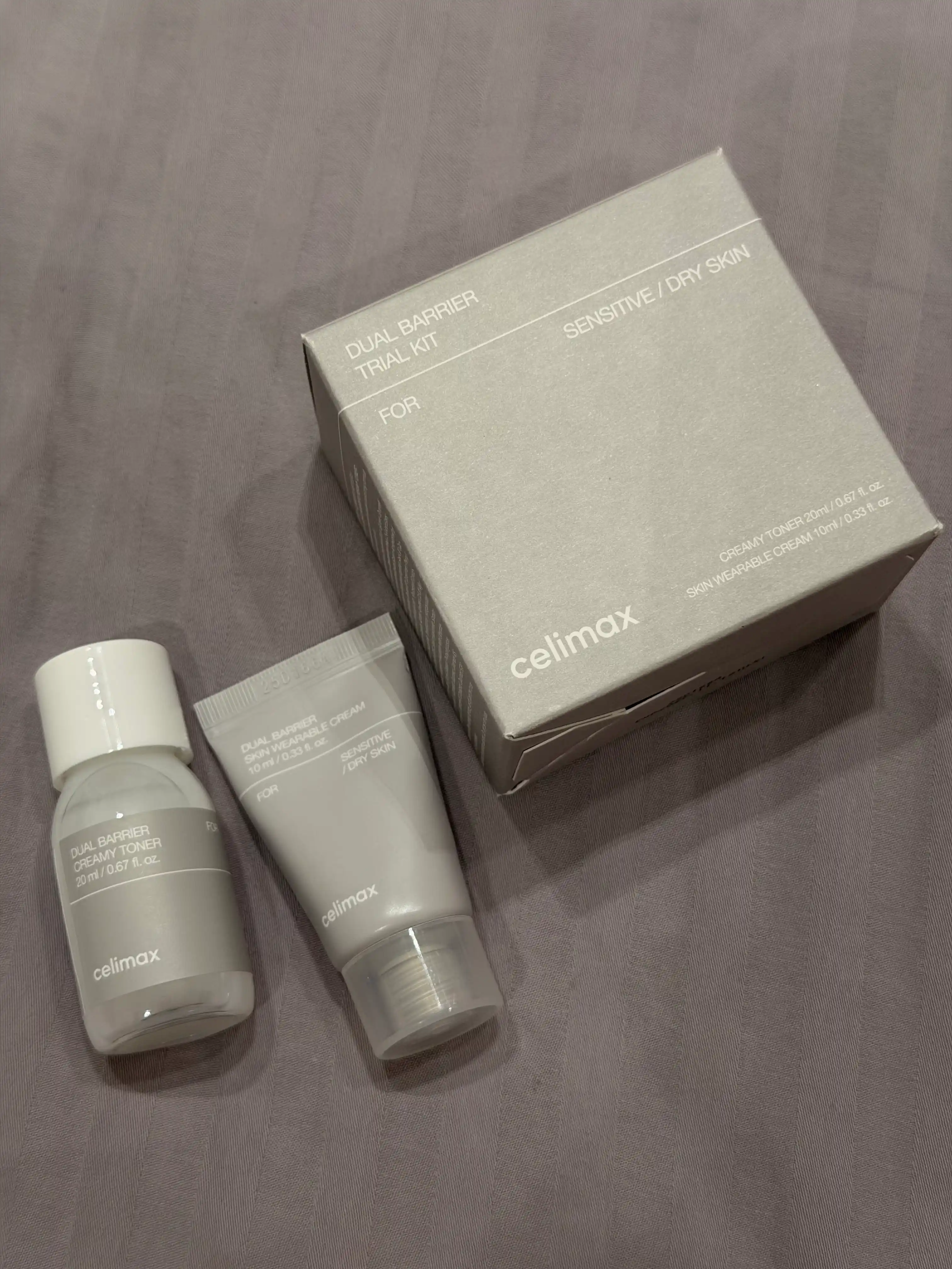 Celimax набор миниатюр для лица: Noni, Dual Barrier, Dark Spot — тонер, крем, сыворотка