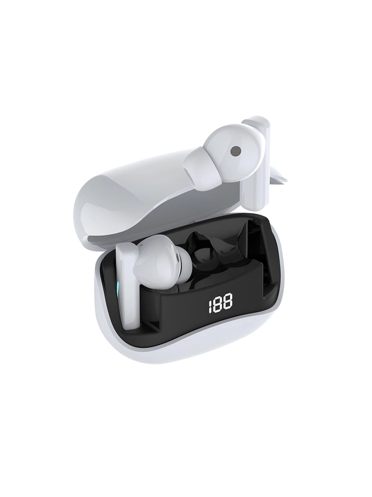 Simsiz quloqliklar, TWS, BT5.3, Mate 60 Pure Bass, oq
