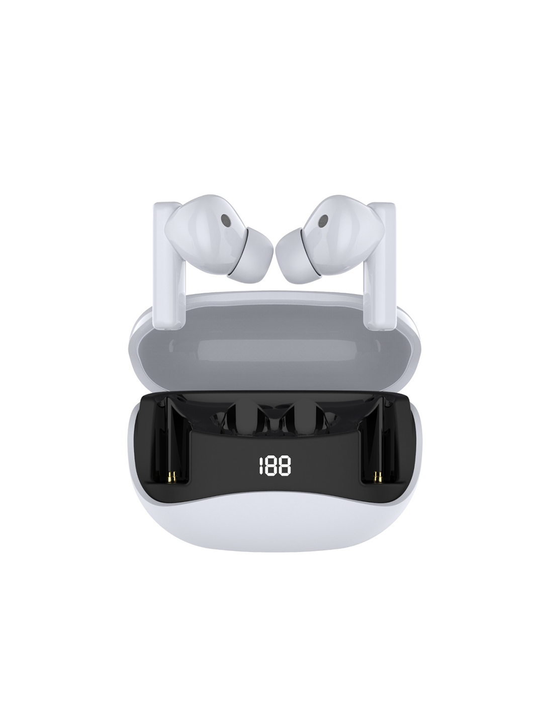 Наушники беспроводные, TWS, BT5.3, Mate 60 Pure Bass, белый цвет - 