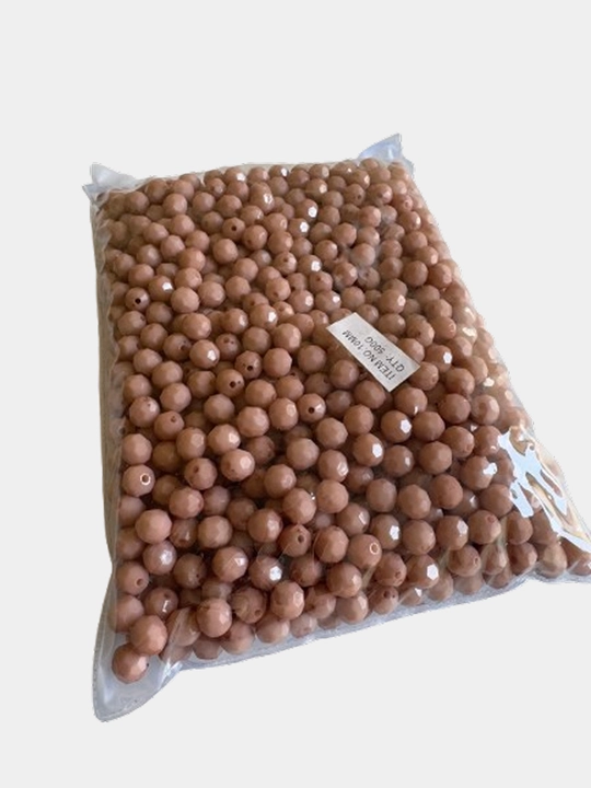 Sumka to'qish uchun xrustal munchoqlar, 10 mm, 500 g