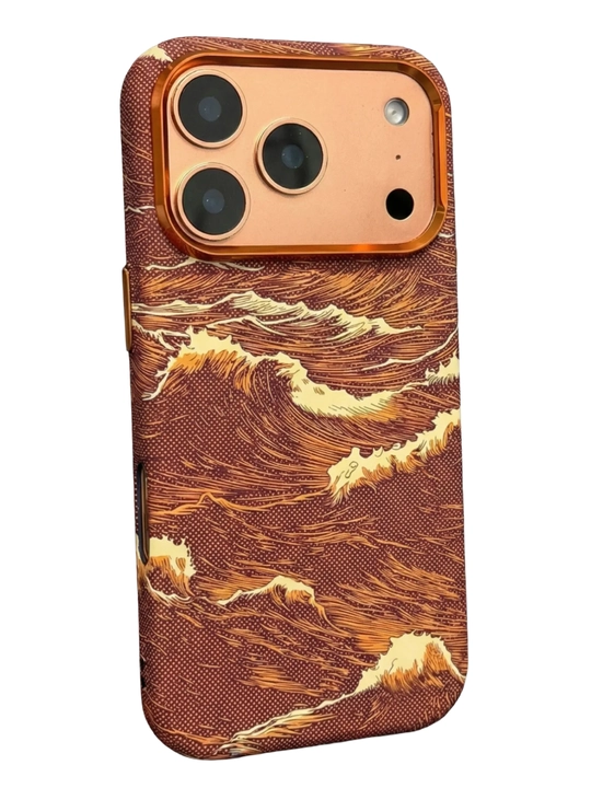IPhone 17 Pro / Pro Max / 17 Air uchun Luxo Life karbon magnitli g‘ilof Anti-shock