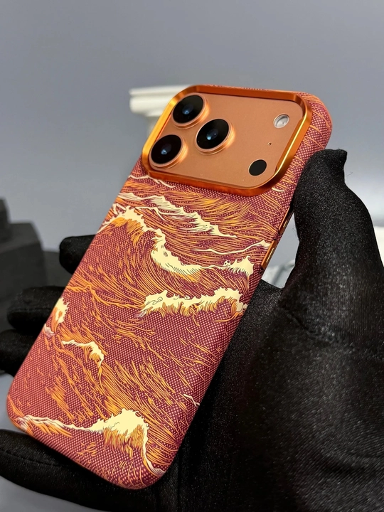 IPhone 17 Pro / Pro Max / 17 Air uchun Luxo Life karbon magnitli g‘ilof Anti-shock