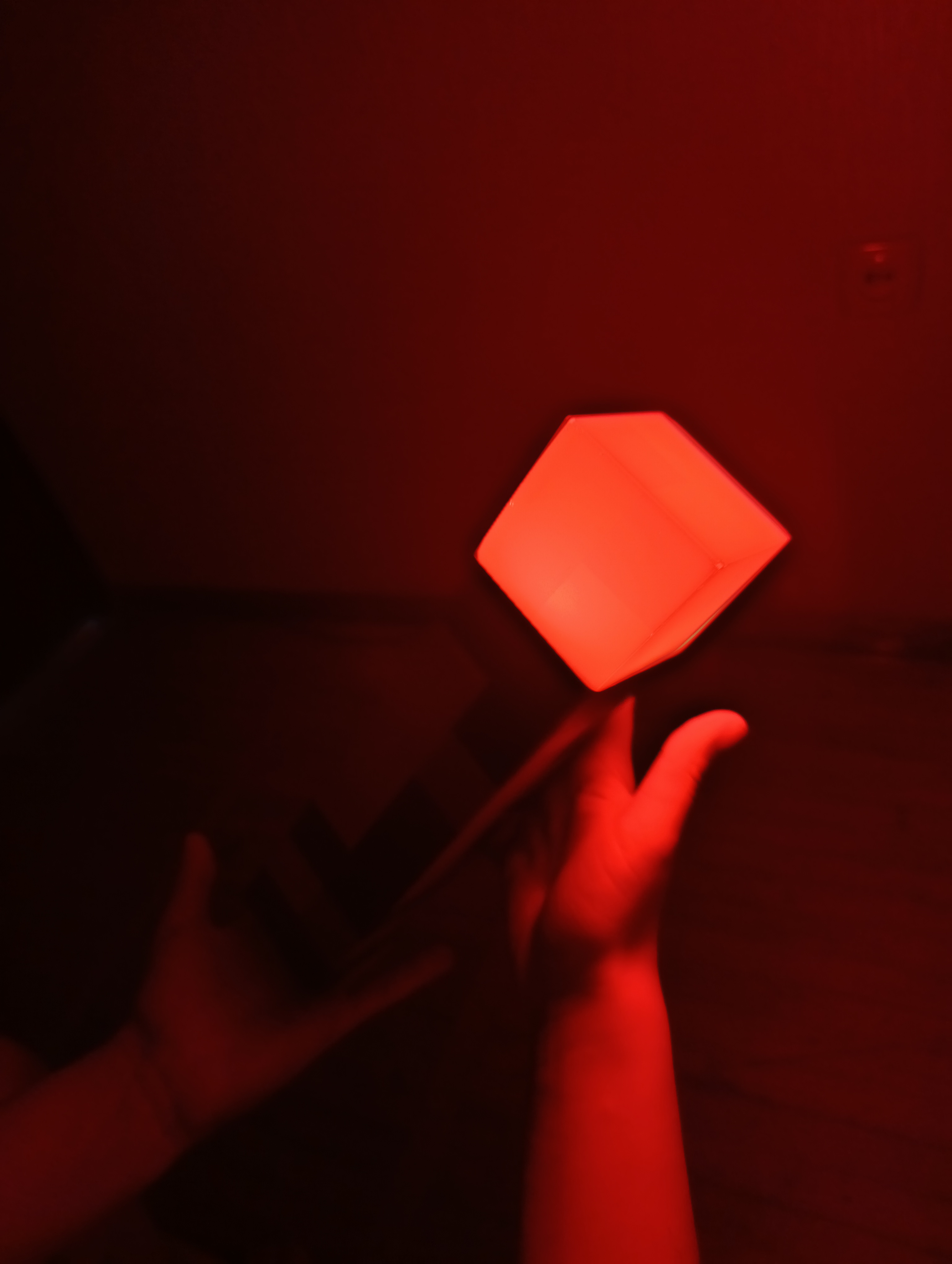 Minecraft LED tungi chiroq-fakel, dekorativ yoritgich maynkraft mario