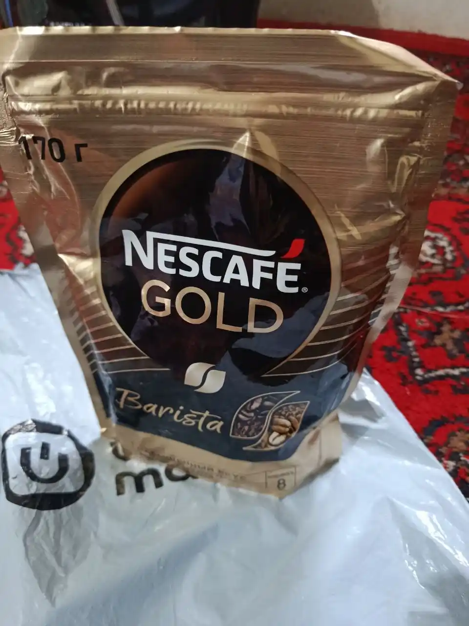 Кофе растворимый Nescafe Gold Barista, мягкая упаковка, 170 гр