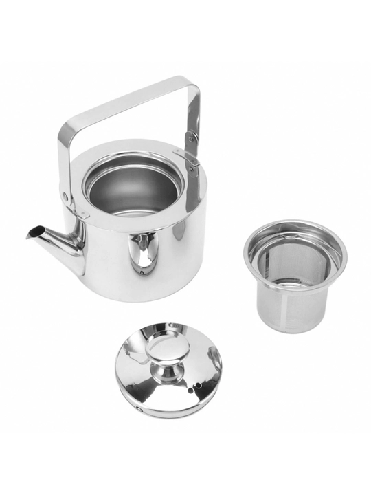 Ergonomik 1L Choynak – barcha plitalar uchun mo‘ljallangan, qalin metall