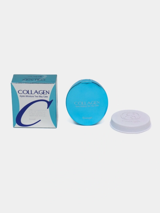 Коллагеновая пудра для лица Hydro Moisture Two Way Cake Tone-13 -21 -23