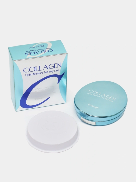 Коллагеновая пудра для лица Hydro Moisture Two Way Cake Tone-13 -21 -23 - 