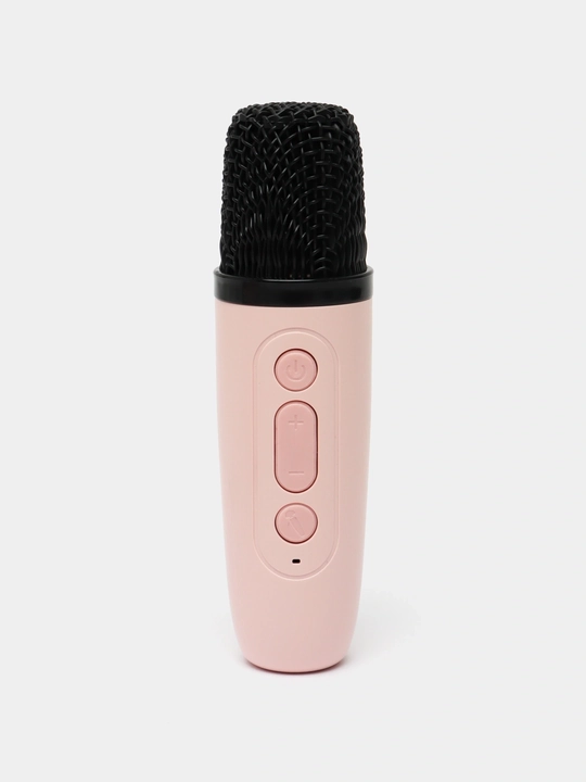 Karaoke uchun 2 ta mikrofonli portativ Bluetooth kolonka