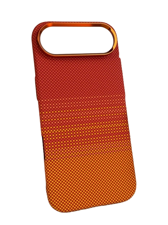 IPhone 17 Pro / Pro Max / 17 Air uchun Luxo Life karbon magnitli g‘ilof Anti-shock