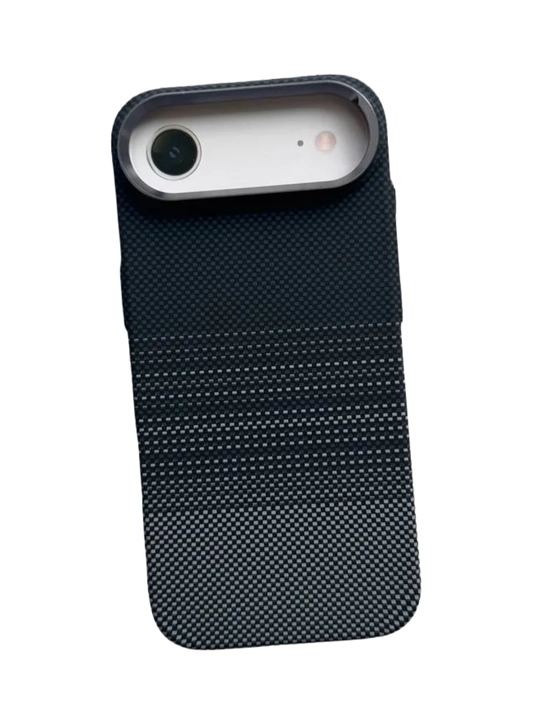 IPhone 17 Pro / Pro Max / 17 Air uchun Luxo Life karbon magnitli g‘ilof Anti-shock