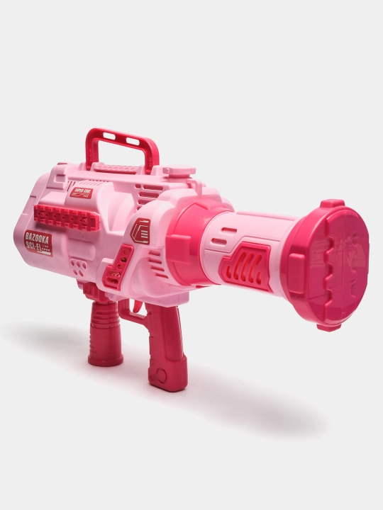 Детский Bubble Gun – автоматический пистолет мыльных пузырей с подсветкой мыльные пузыри