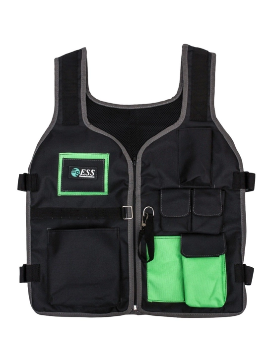 Asboblar uchun ESS UB011 nimcha (vest), qora-yashil
