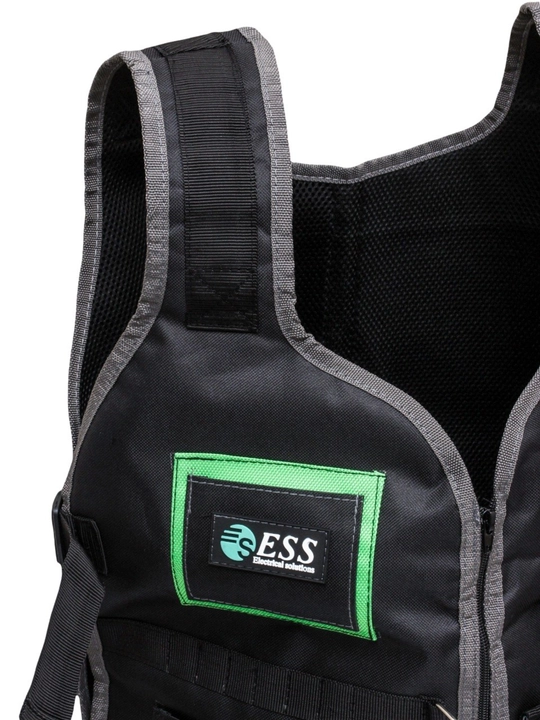 Asboblar uchun ESS UB011 nimcha (vest), qora-yashil