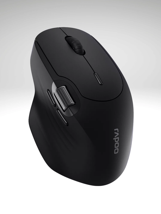 Беспроводная мышь Rapoo MT560, Multi-mode Bluetooth, 2.4 ГГц, Аккумуляторная