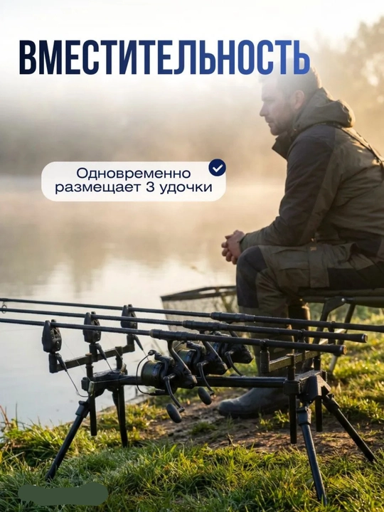 Подставка для карповых удилищ