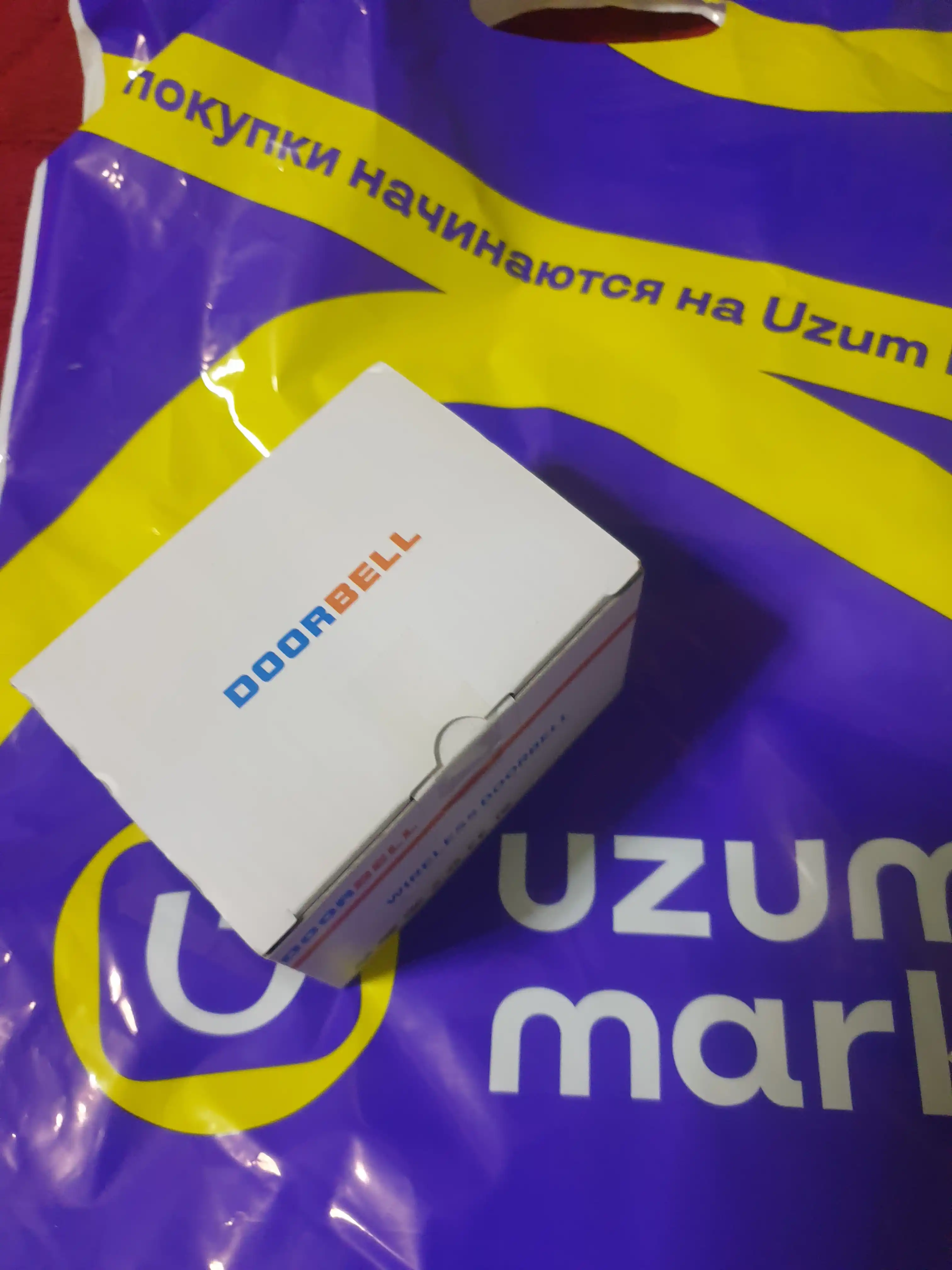 Simsiz eshik jiringlagichi, radio antenna, uy uchun bezak, kabelsiz