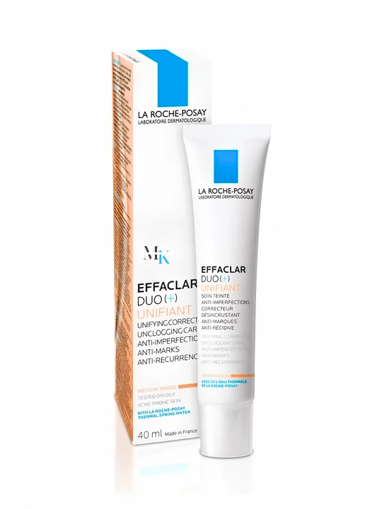 Тональный крем против акне Effaclar Duo [+] Unifiant — матирующий, увлажняющий, 40 мл