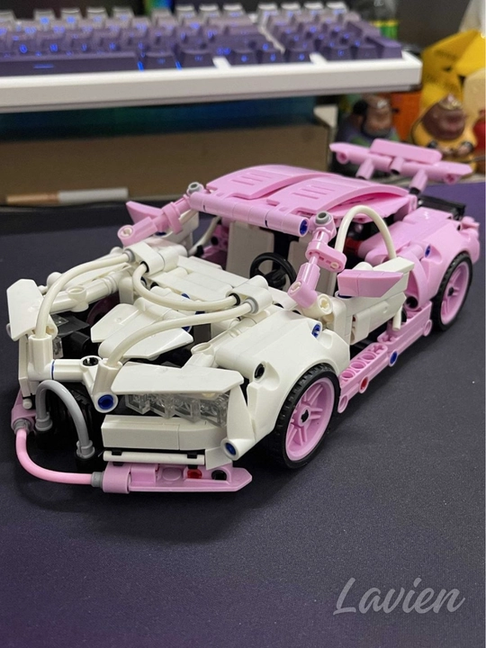 Конструктор lego машина Lego Technic Ferrari, Bugatti, Porshe, Lamborghini, мотоцикл
