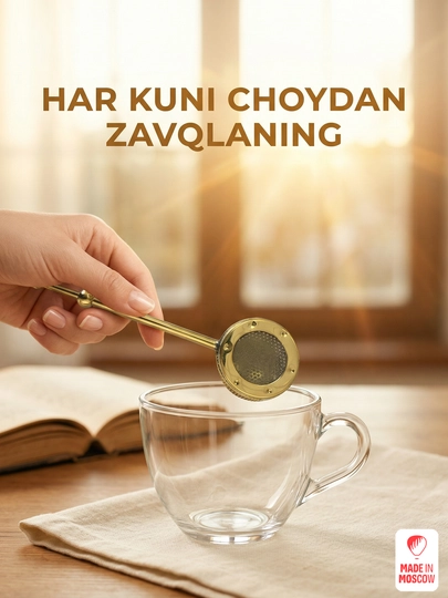Indian Cup Choy damlash moslamasi sitka latun, Choy damlagich