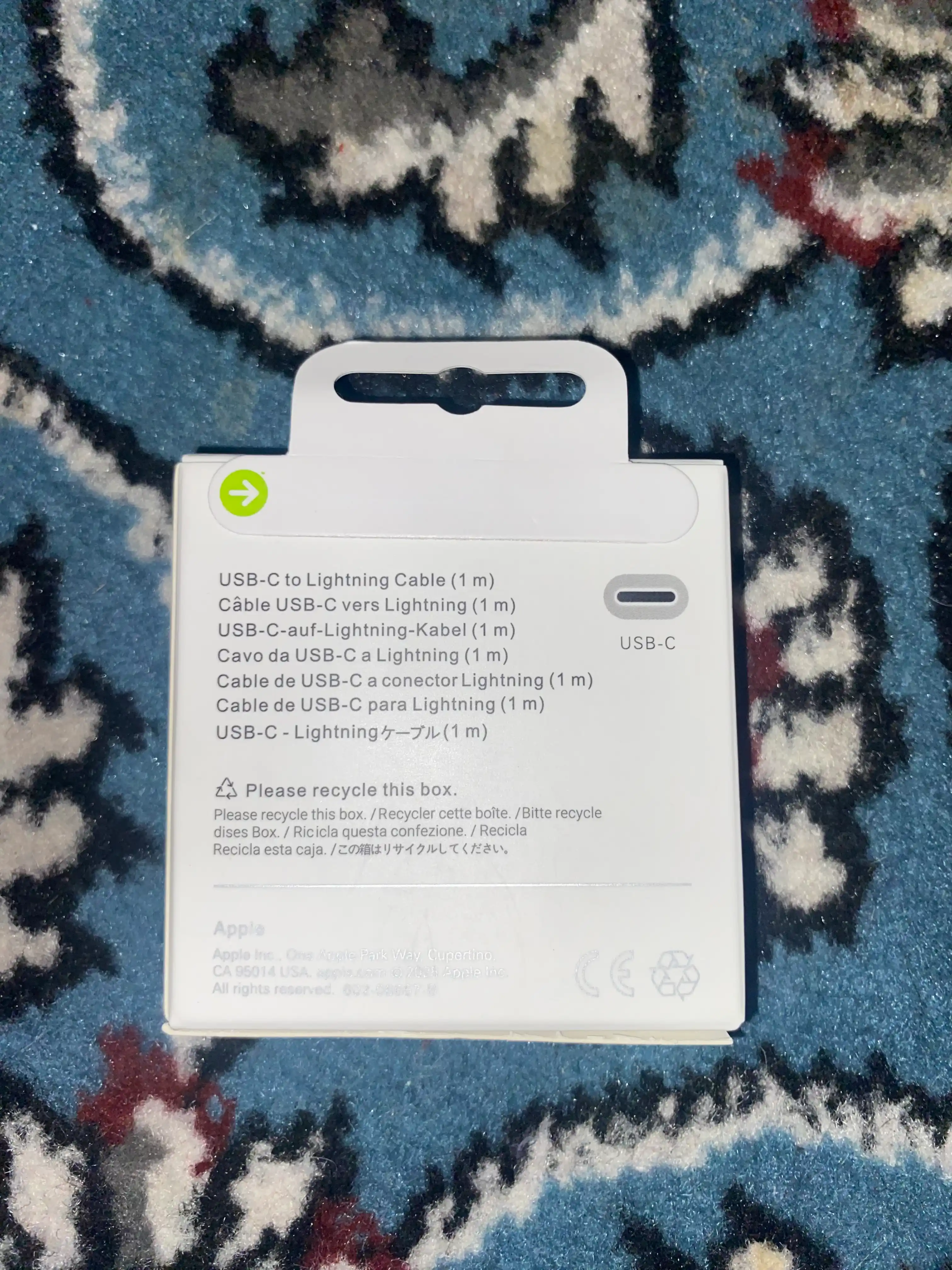 Кабель USB-C – Lightning для iPhone, 1 м, быстрая зарядка для iPhone X / 11 / 12 / 13 / 14