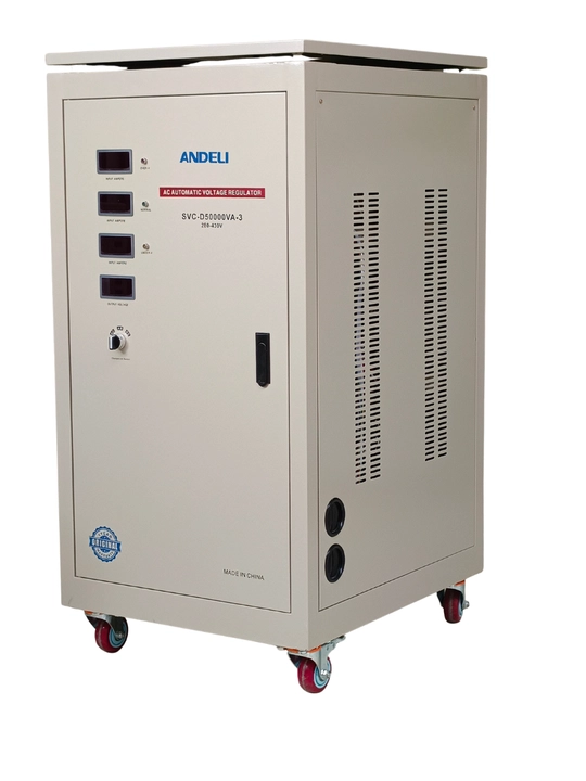 Стабилизатор ANDELI SVC-D 50kVA 3-фазный 380В ±3%, 280-430В