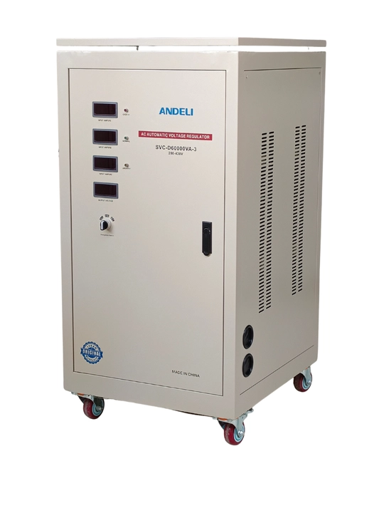 ANDELI kuchlanish stabilizatori, 60kVA, uch fazali SVC-D60000VA