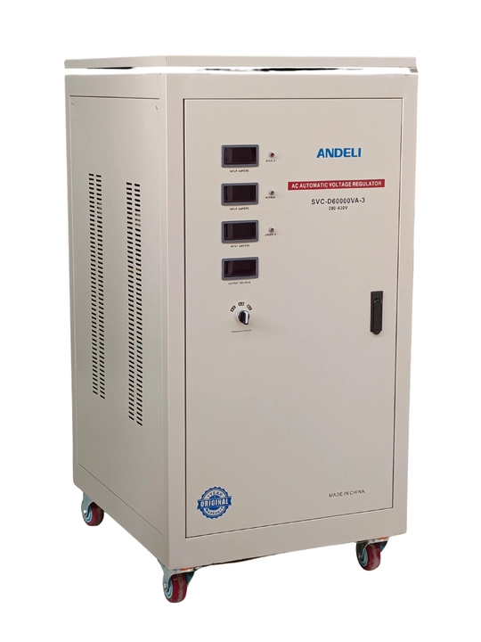 ANDELI kuchlanish stabilizatori, 60kVA, uch fazali SVC-D60000VA